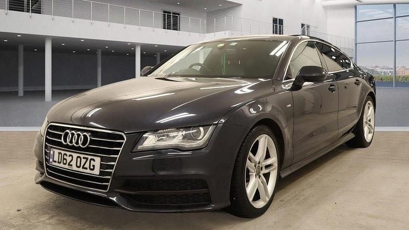 Used Audi A7 S-Line 2012 Blue Hatchback