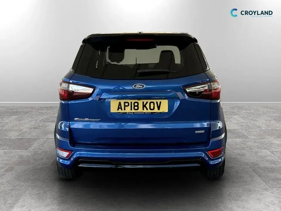 Used Ford Ecosport ST-Line 125 HP (91 kW) 2018 Blue SUV