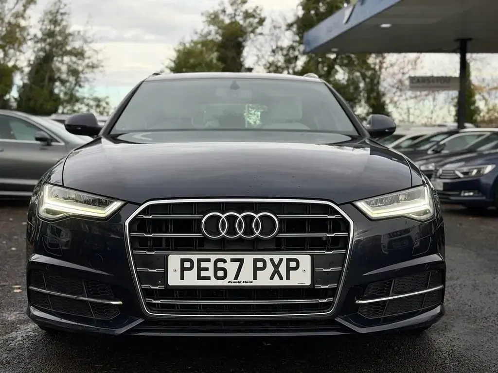 Used Audi A6 S-Line 190 HP (139 kW) 2017 Blue Estate