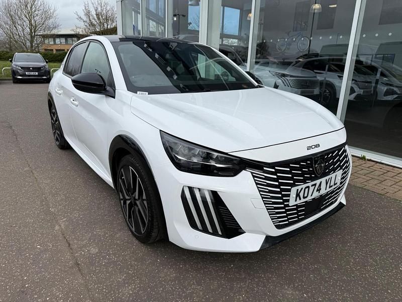 Used Peugeot 208 GT 99 HP (72 kW) 2025 White Hatchback