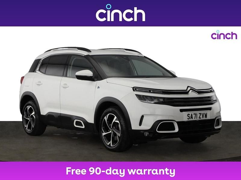 White Used 2021 Citroën C5 Aircross Shine SUV | £16,169 (A bit pricey) - Image 1/3
