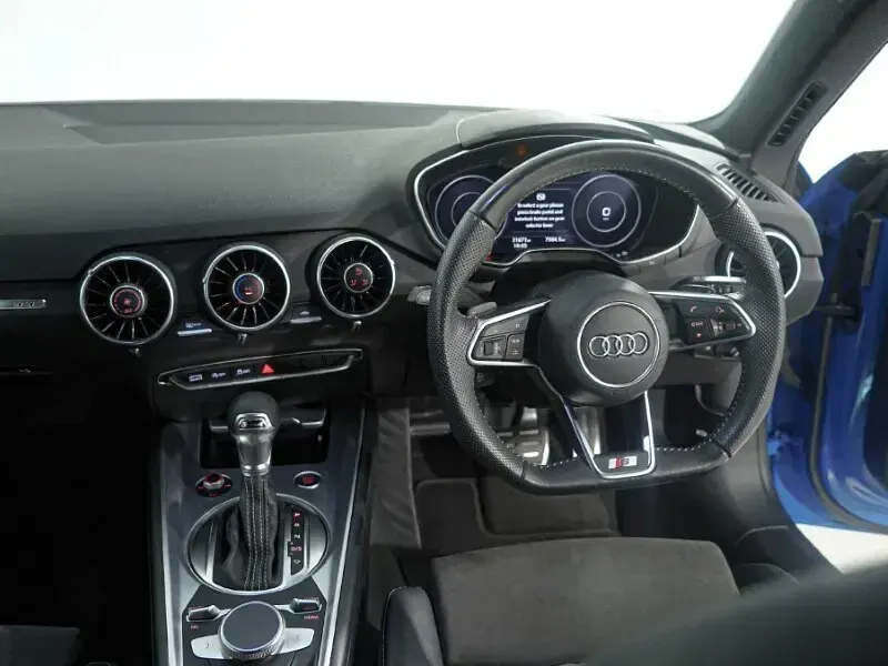 Used Audi TT Black Edition 245 HP (180 kW) 2021 Blue Coupe