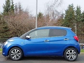 Used Citroën C1 Shine 72 HP (52 kW) 2021 Blue Hatchback