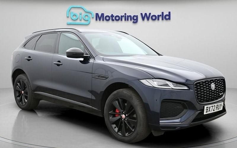 Used Jaguar F-Pace R-Dynamic 204 HP (150 kW) 2022 Blue SUV