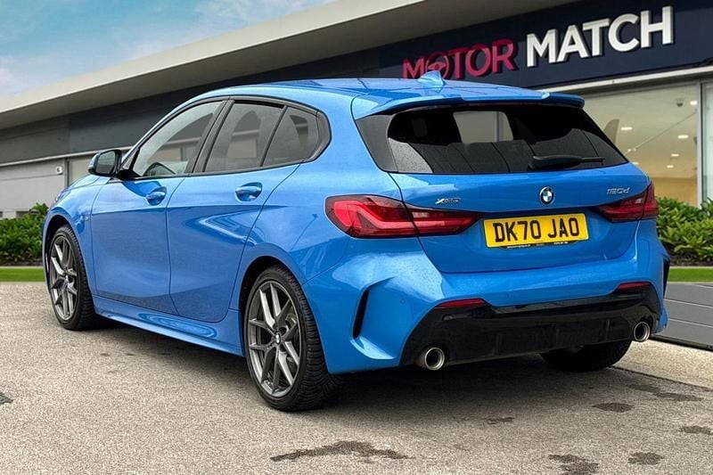 Used BMW 120 M Sport 190 HP (139 kW) 2020 Blue Hatchback