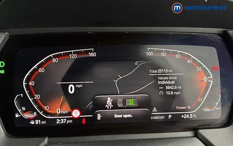 Used BMW 118 M Sport 136 HP (100 kW) 2022 Black Hatchback