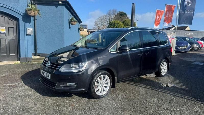 Used VW Sharan SEL 170 HP (125 kW) 2012 Black MPV
