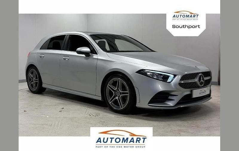 Silver Used 2021 Mercedes A220 AMG line Hatchback | £15,985 (Fair price) - Image 1/4