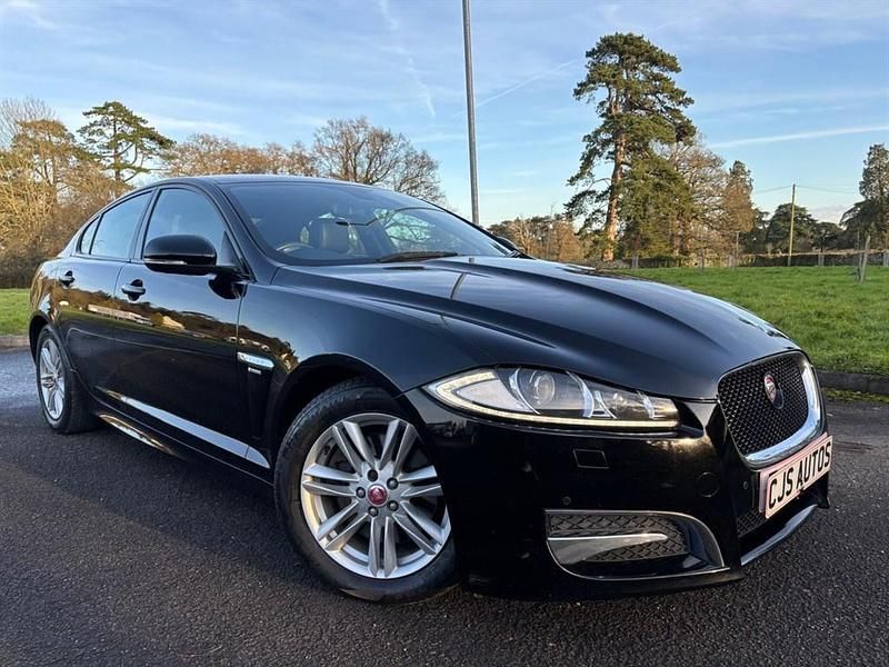 Black Used 2014 Jaguar XF R-Sport Sedan | £6,493 (Fair price) - Image 1/4