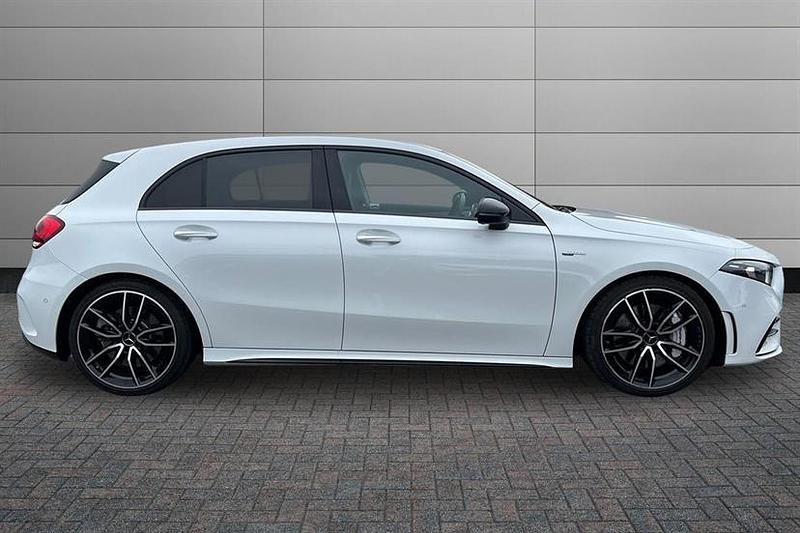 Used Mercedes A35 AMG Premium 306 HP (225 kW) 2023 White Hatchback