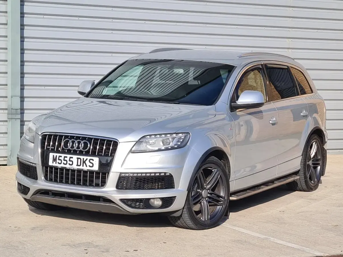 Used Audi Q7 S-line plus 245 HP (180 kW) 2013 Silver SUV