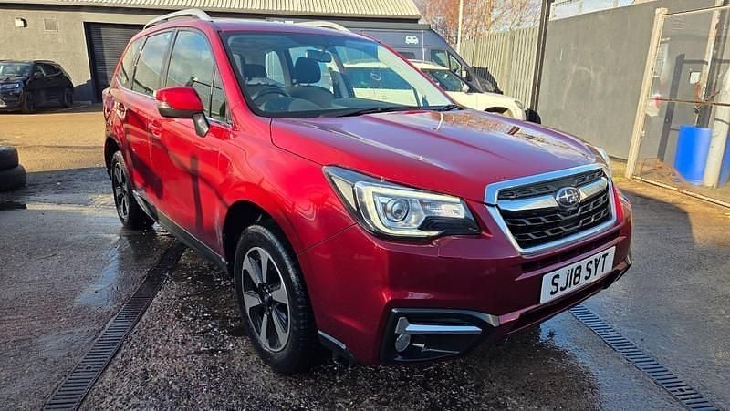 Used Subaru Forester XE 2018 Red SUV