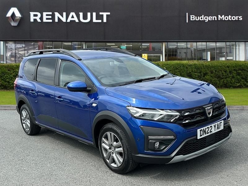 Blue Used 2022 Dacia Jogger Comfort MPV | £13,901 (Fair price) - Image 1/4
