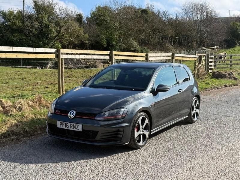 Used VW Golf VII GTI 2016 Grey Hatchback