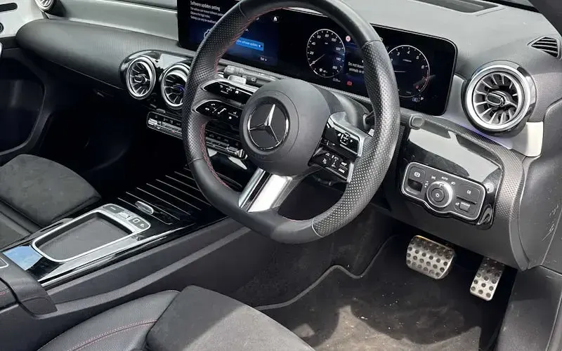 Used Mercedes A180 AMG line 136 HP (100 kW) 2025 Silver Hatchback
