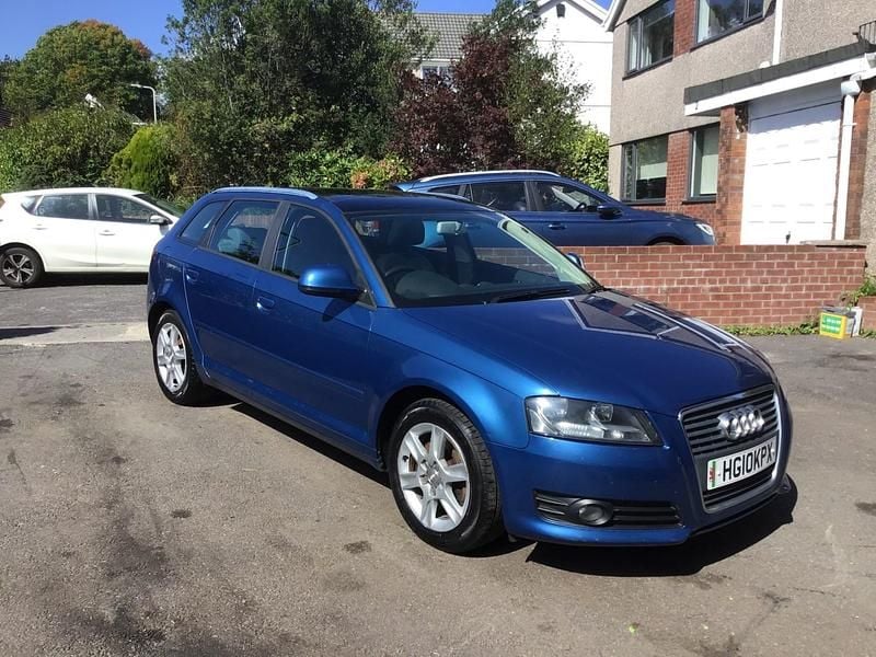 Blue Used 2010 Audi A3 Hatchback | £3,250 (Good price) - Image 1/4