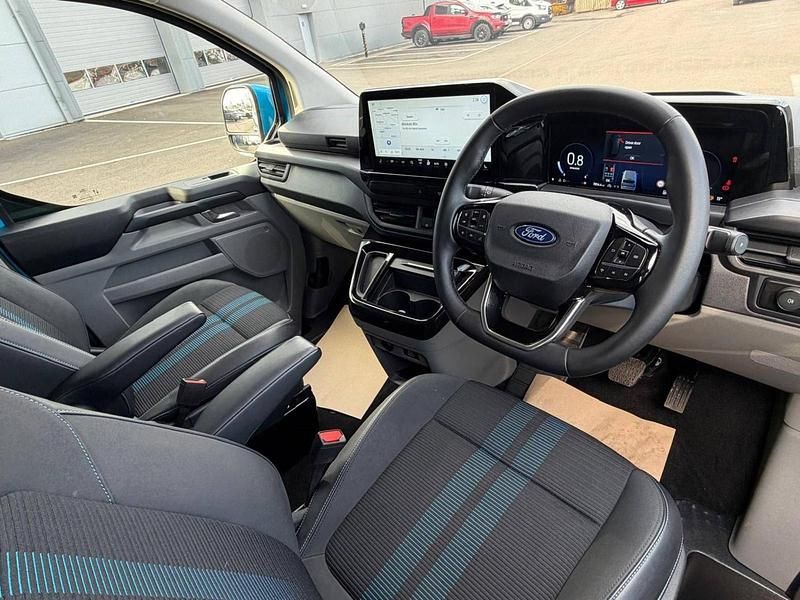 Used Ford Transit Custom Sport 170 HP (125 kW) 2025 Digital aqua blue Cabriolet