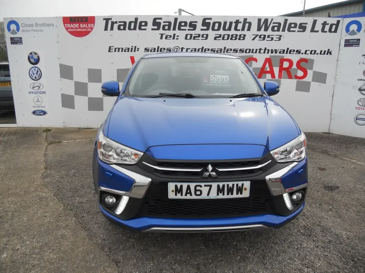 Used Mitsubishi ASX 117 HP (86 kW) 2017 Blue SUV