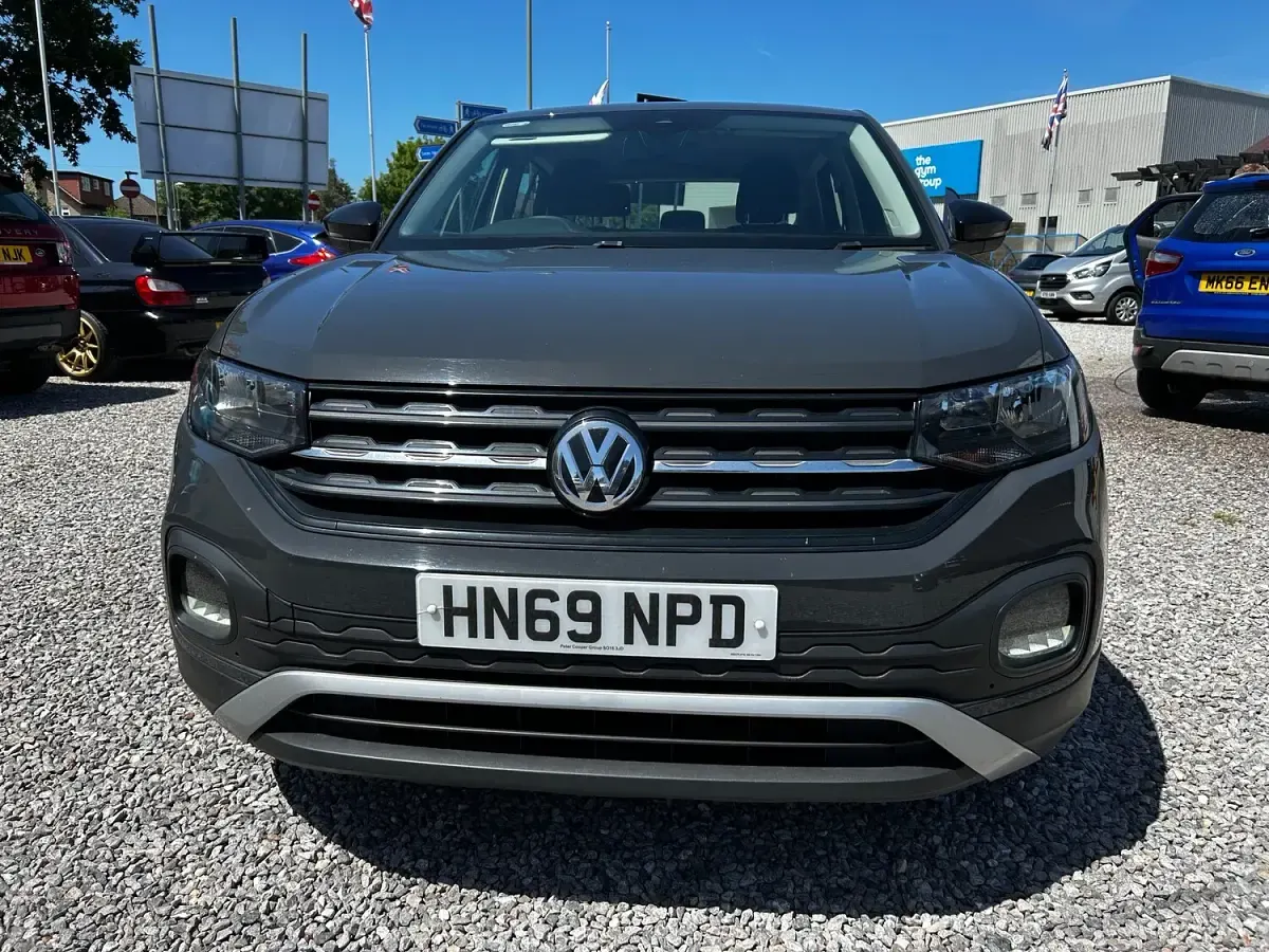 Used VW T-Cross S 95 HP (69 kW) 2019 Grey SUV