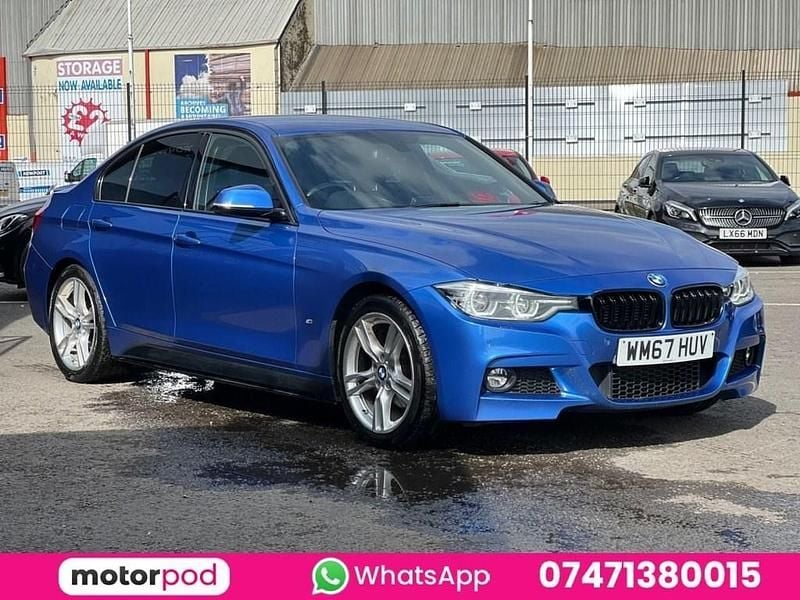 Used BMW 330 M Sport 252 HP (185 kW) 2017 Blue Sedan
