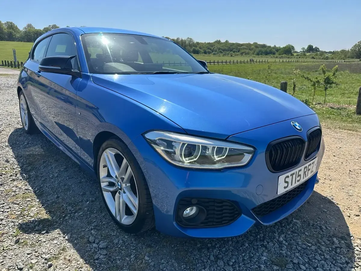 Used BMW 116 M Sport 2015 Blue Hatchback