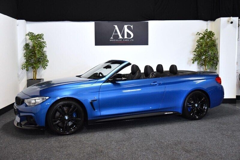 Blue Used 2015 BMW 430 Cabriolet M Sport Cabriolet | £14,450 (Fair price) - Image 1/4