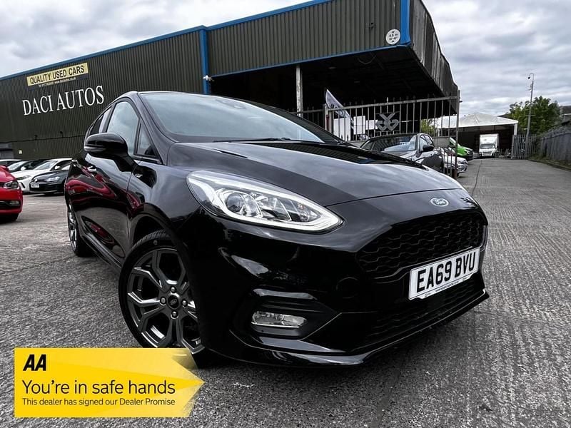 Used Ford Fiesta ST-Line 100 HP (73 kW) 2019 Black Hatchback