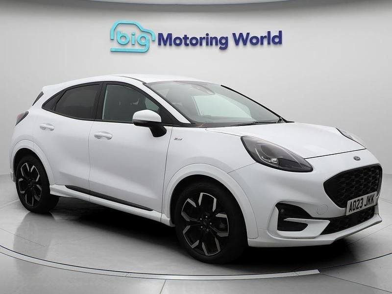 White Used 2023 Ford Puma ST-Line X SUV | £16,500 (Good price) - Image 1/4
