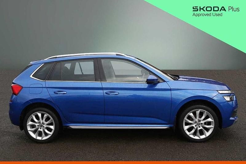 Used Skoda 110 R SE L 81 HP (59 kW) 2022 Race blue metallic Estate