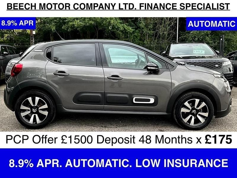 Grey Used 2024 Citroën C3 PureTech Hatchback | £13,490 (Good price) - Image 1/3