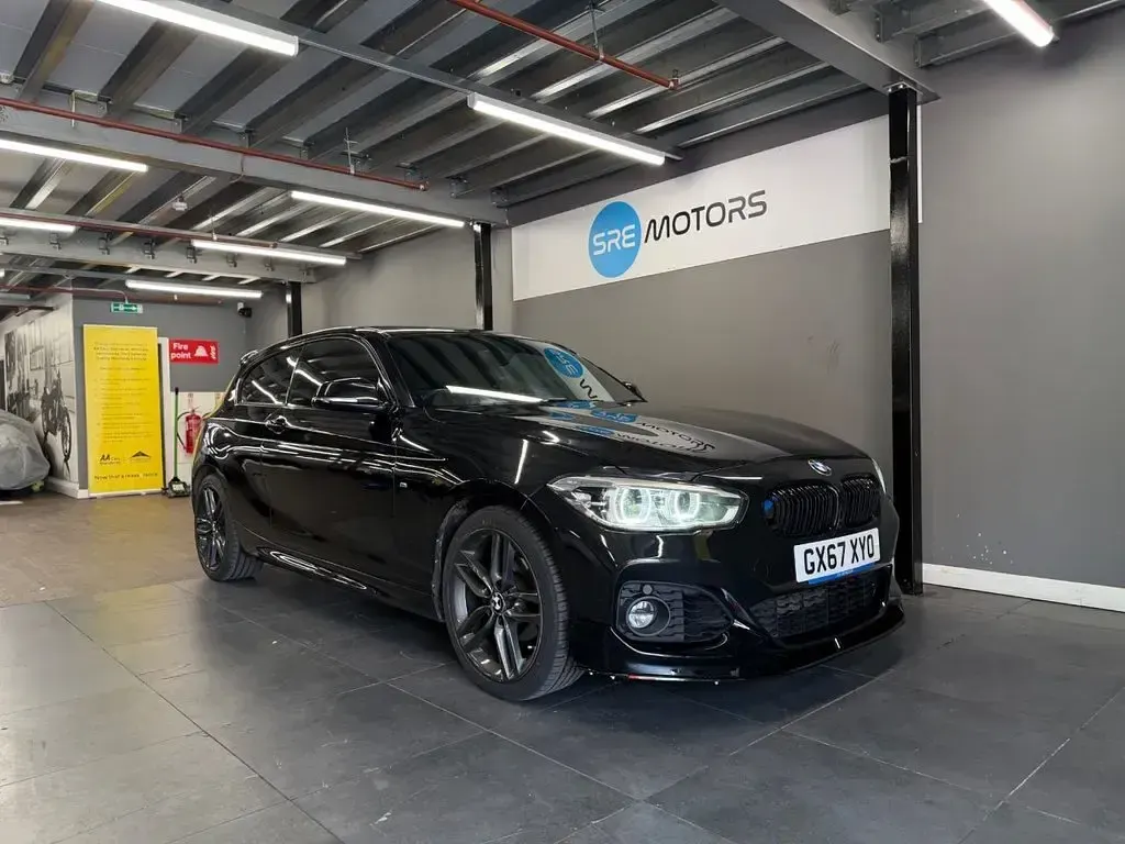 Used BMW 118 M Sport 136 HP (100 kW) 2017 Black Hatchback