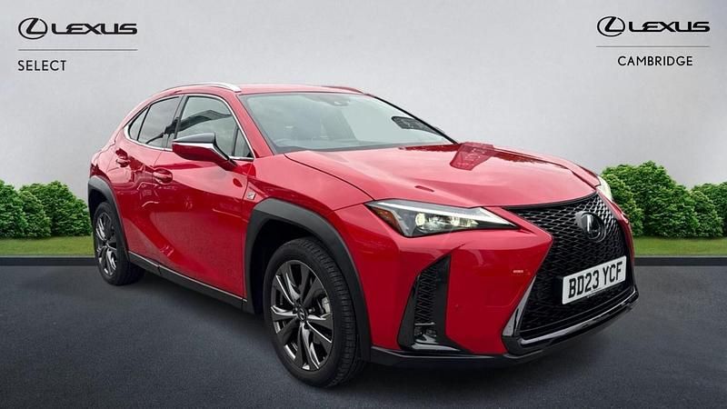 Red Used 2023 Lexus UX Sport Design Packet SUV | £25,750 (Fair price) - Image 1/4