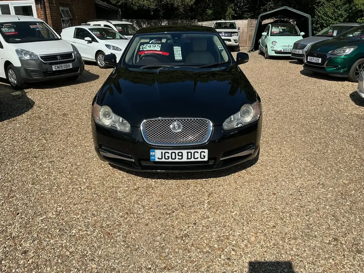 Used Jaguar XF Luxury 2009 Black Sedan