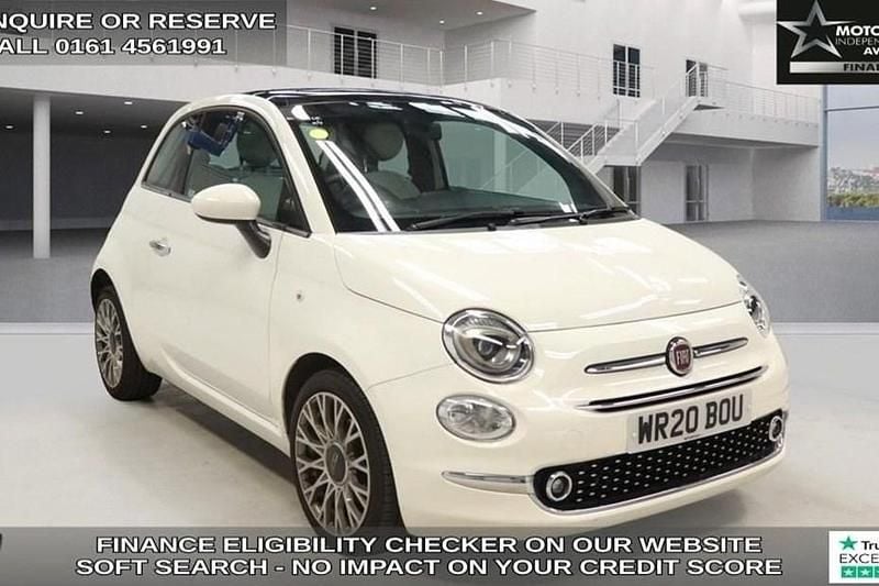 White Used 2020 Fiat 500 Star Hatchback | £9,440 (A bit pricey) - Image 1/1