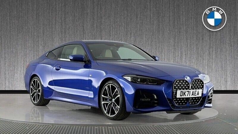 Blue Used 2021 BMW 430 M Sport Coupe | £29,998 (Fair price) - Image 1/4
