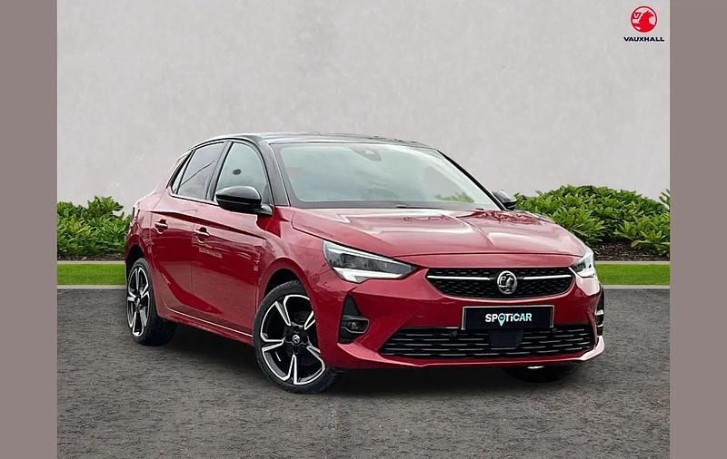 Used Vauxhall Corsa Edition 99 HP (72 kW) 2021 Red Hatchback