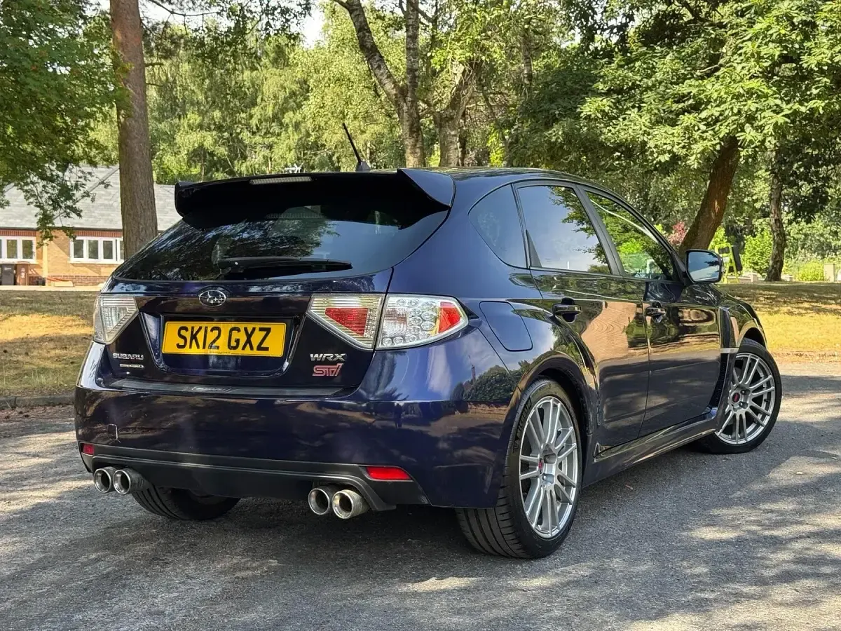 Used Subaru WRX STI 300 HP (220 kW) 2012 Blue Hatchback