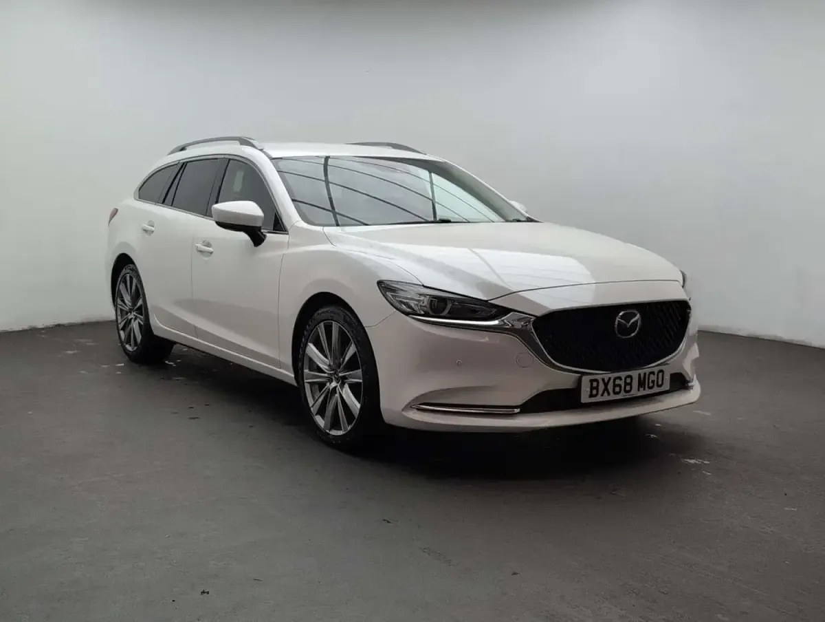 Used Mazda 6 Inclusive 162 HP (119 kW) 2018 White Estate