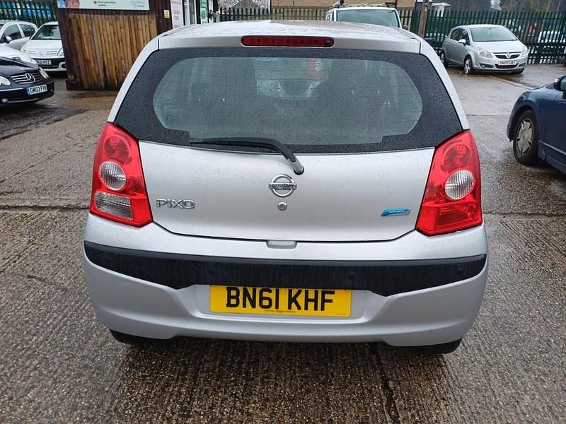 Used Nissan Pixo N-TEC 2011 Silver Hatchback