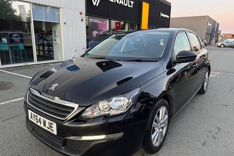 Black Used 2014 Peugeot 308 Active Hatchback | £3,700 (Fair price) - Image 1/1