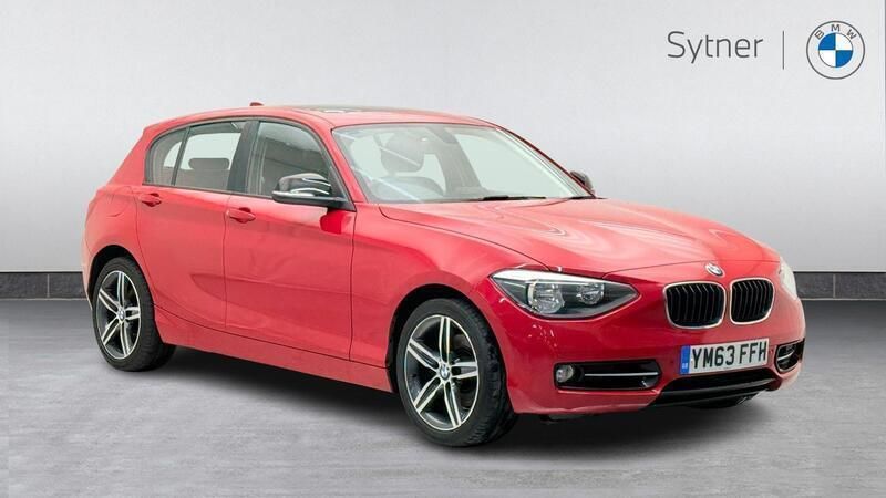 Red Used 2014 BMW 120 Sport Line Hatchback | £9,500 (Fair price) - Image 1/4
