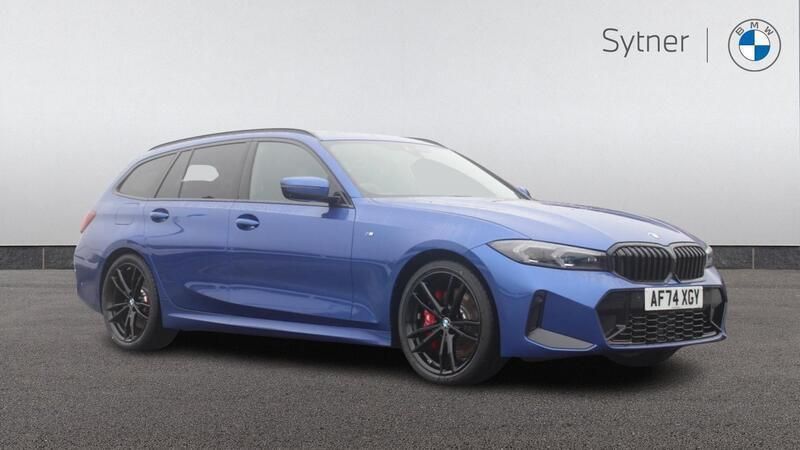 Blue New 2024 BMW 320 M Sport Estate | £41,000 - Image 1/4