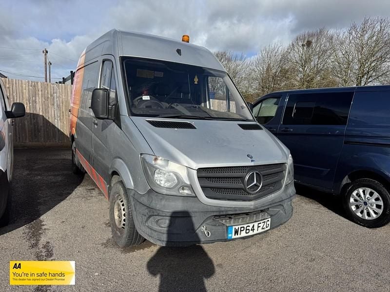 Used Mercedes Sprinter 129 HP (94 kW) 2014 Silver Van