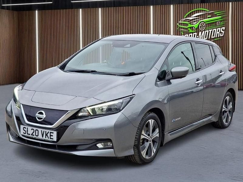 Used Nissan Leaf N-Connecta 110 kW (150 HP) 2020 Grey Hatchback