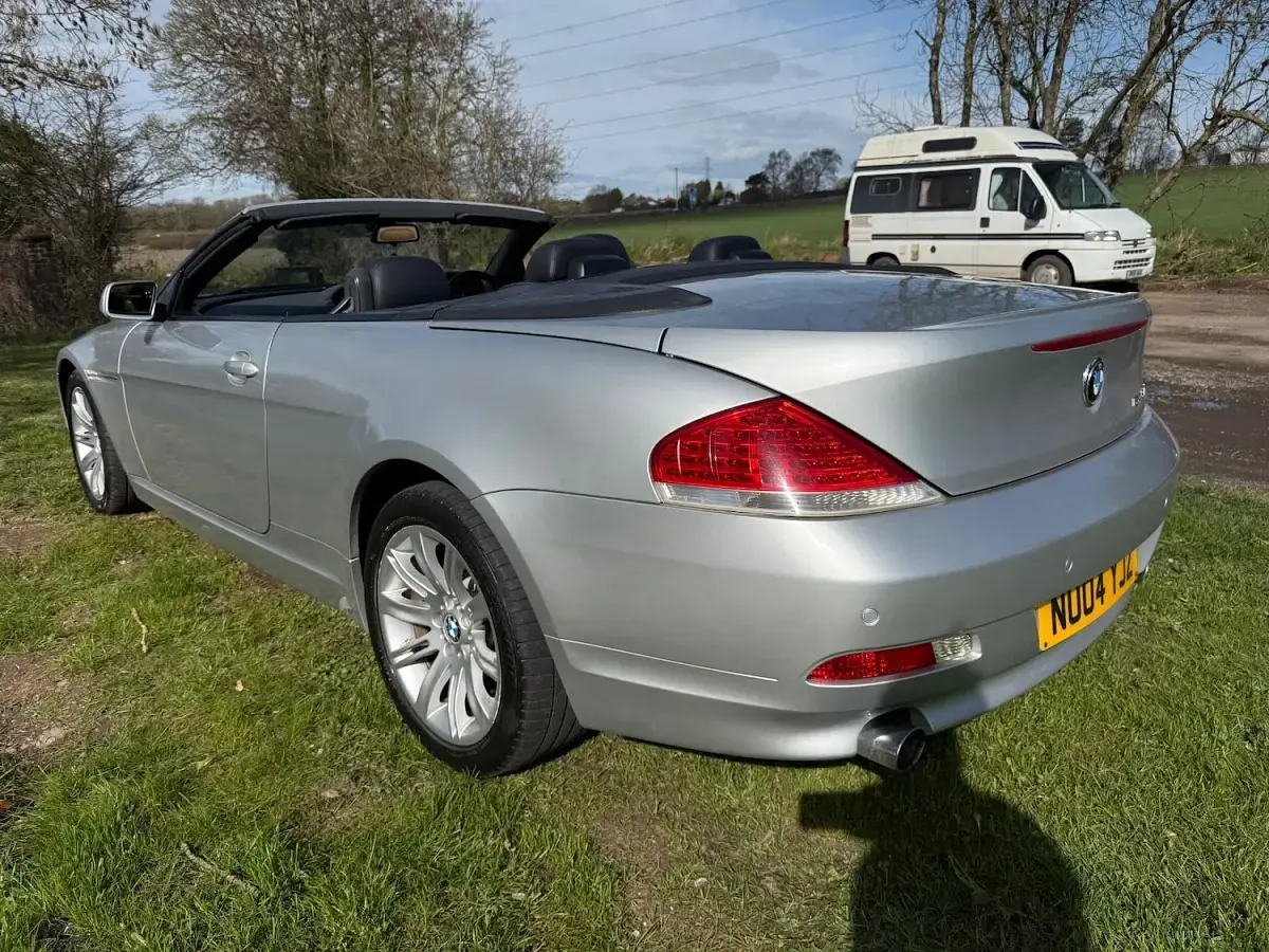 Used BMW 645 Cabriolet 2004 Silver Cabriolet