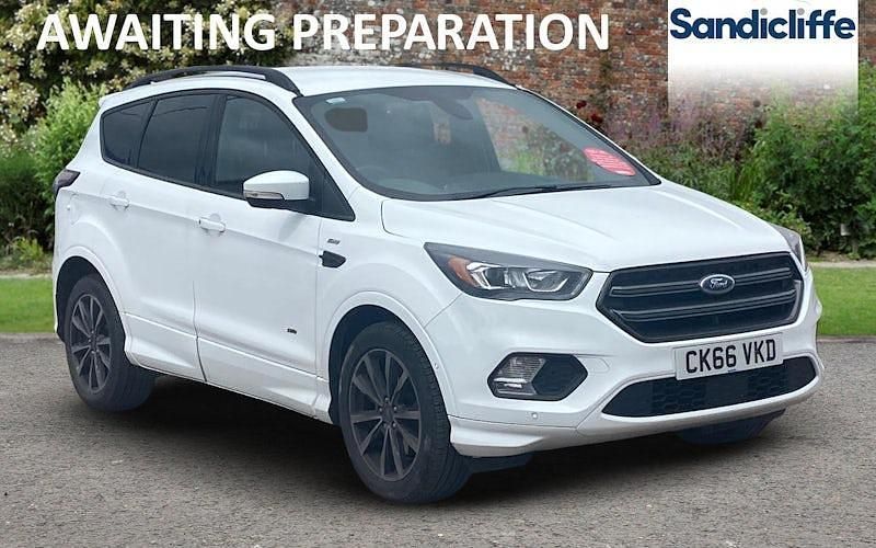 White Used 2018 Ford Kuga ST-Line SUV | £11,548 (Good price) - Image 1/1