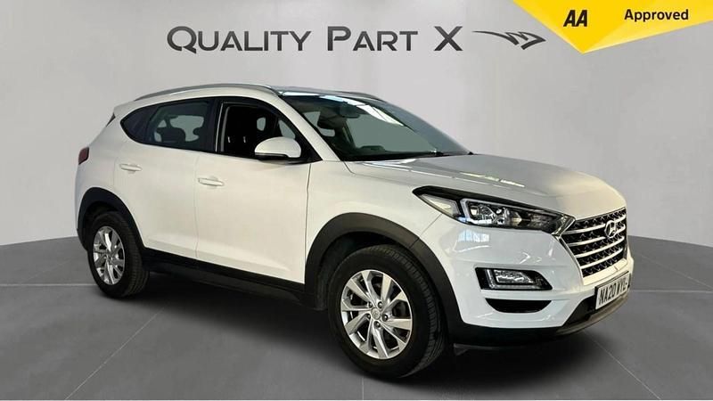 White Used 2020 Hyundai Tucson SE SUV | £11,000 (Good price) - Image 1/4