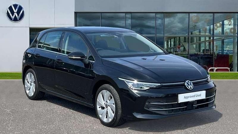 Black Used 2025 VW Golf VIII Style Hatchback | £29,056 (Expensive) - Image 1/4