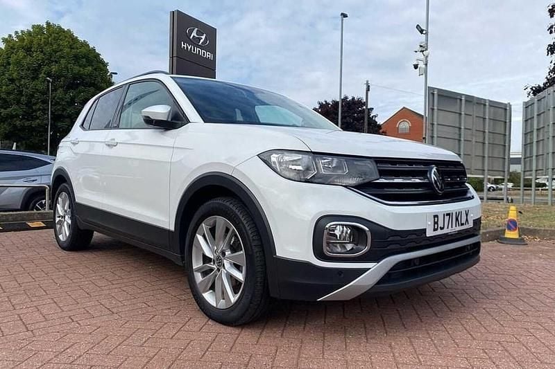 White Used 2021 VW T-Cross Active SUV | £17,390 (Fair price) - Image 1/1
