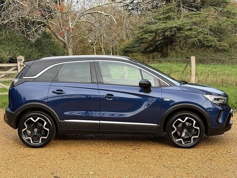 Used Vauxhall Crossland Ultimate 130 HP (95 kW) 2022 Blue SUV